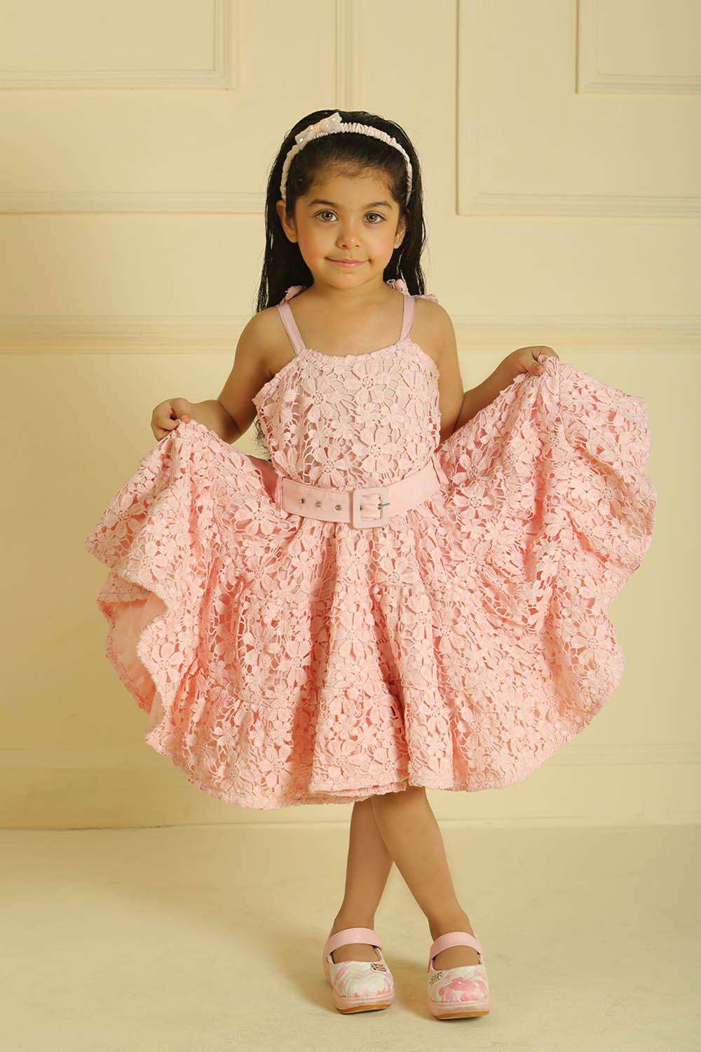 Daisy Daze - Embroidered Girls Dress