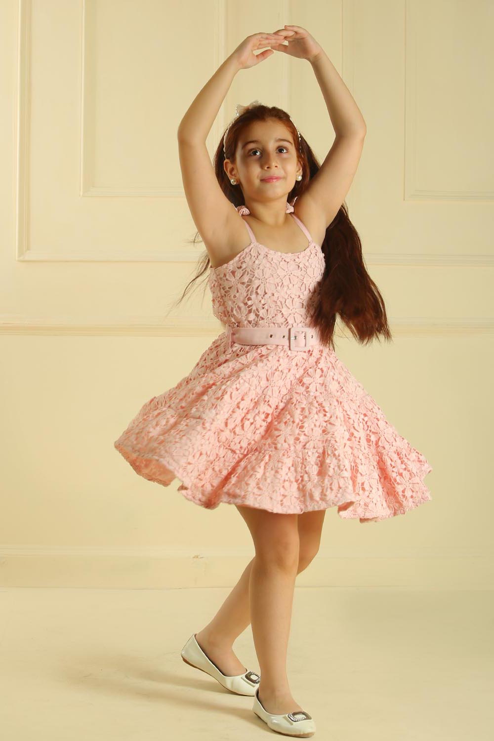 Daisy Daze - Embroidered Girls Dress