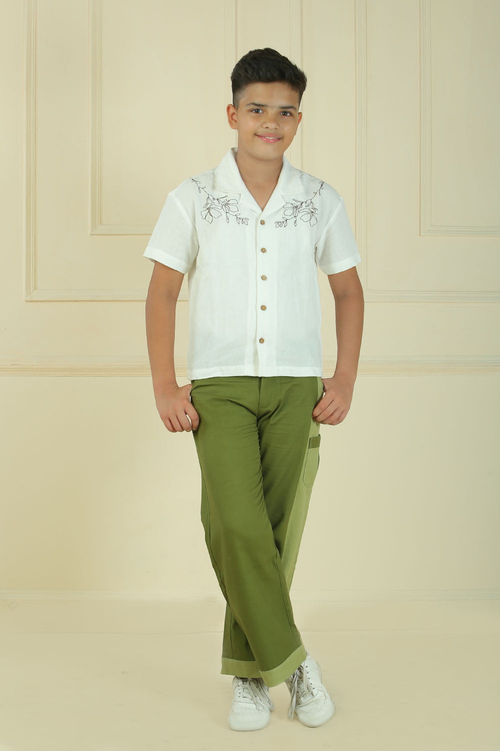 Floral Creeper Shirt