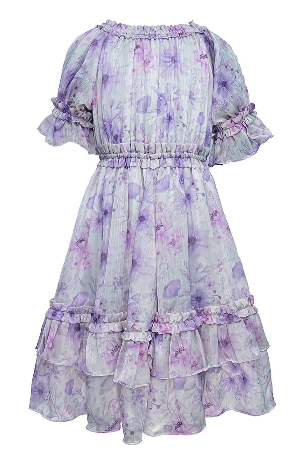 Petal Glow Dress for Girls