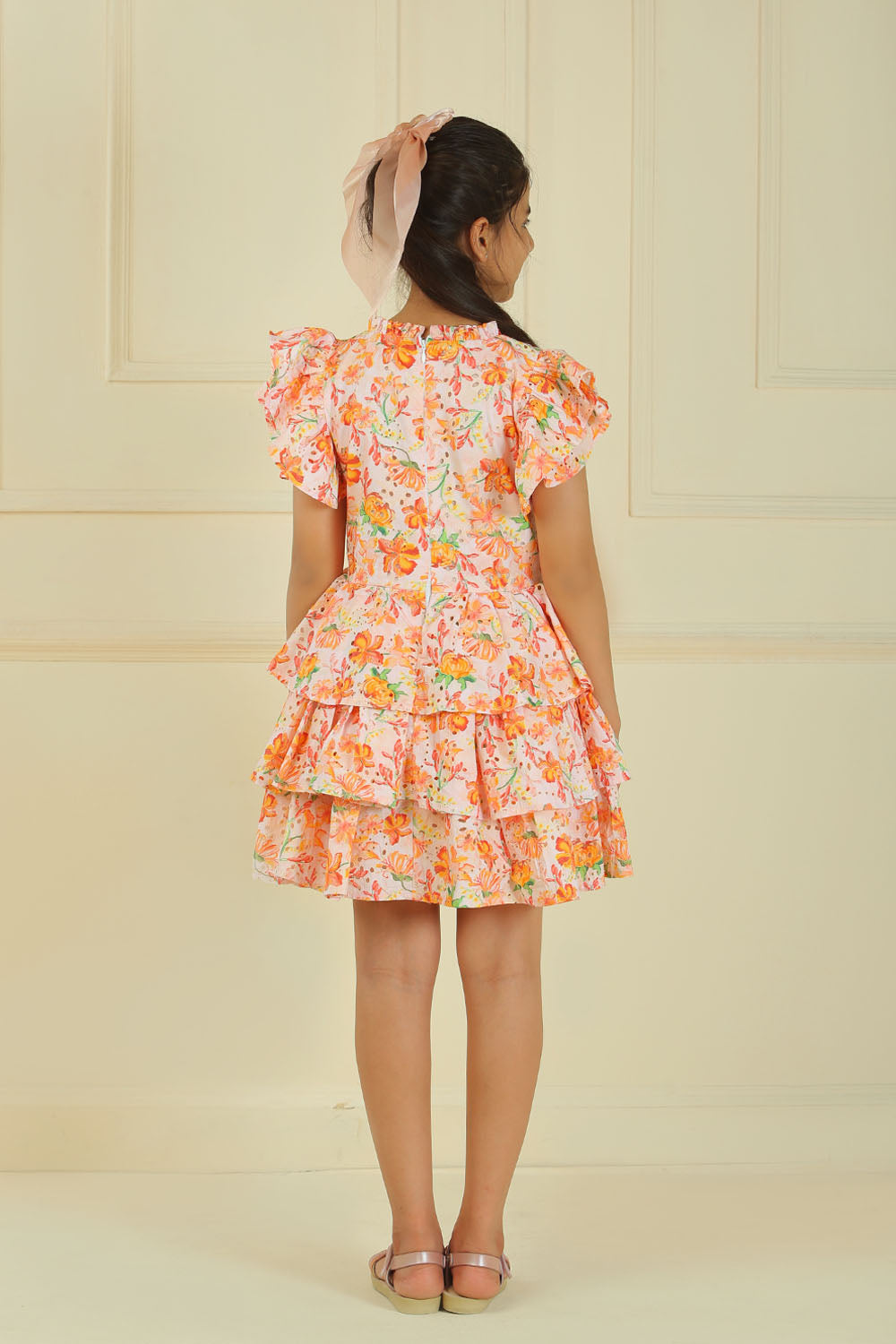 Lily Embroidered Flared Dress