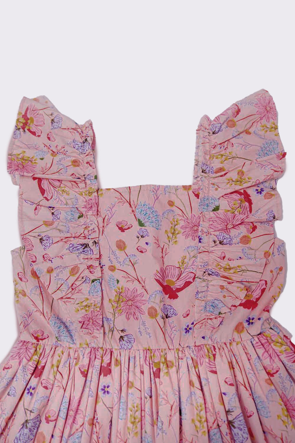 Girls Ruffled Dress