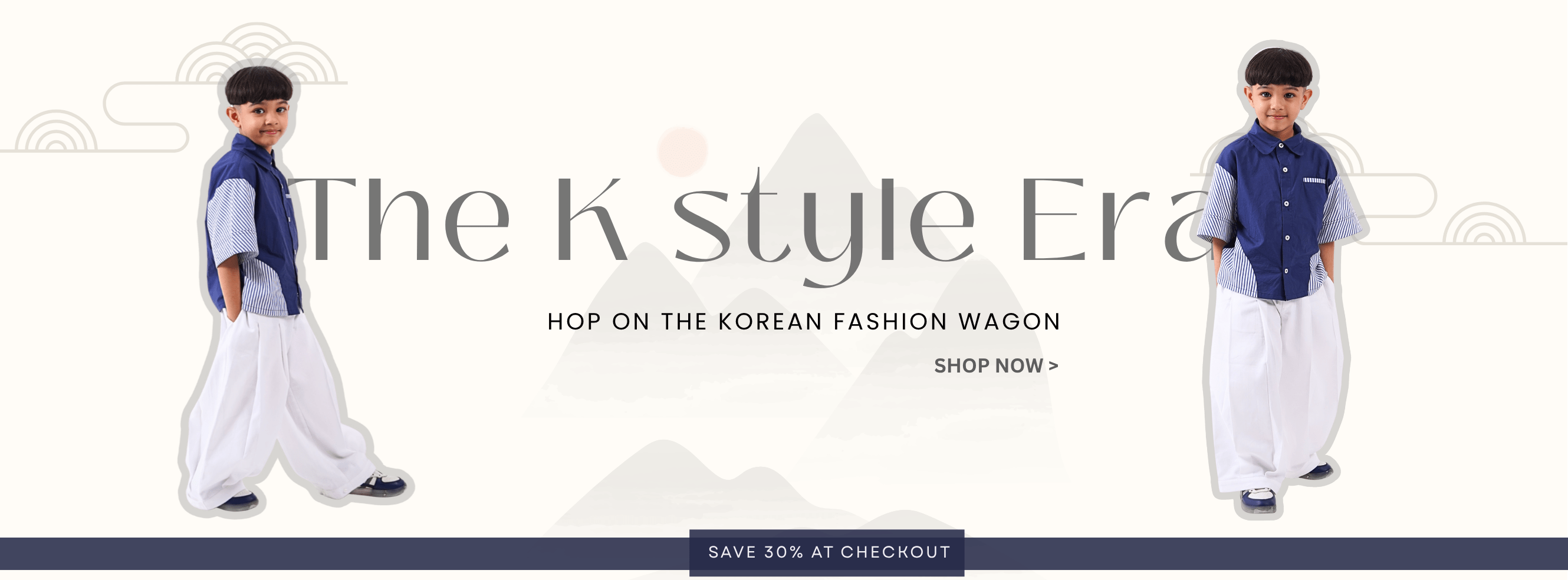 Boys wearing dress website banner