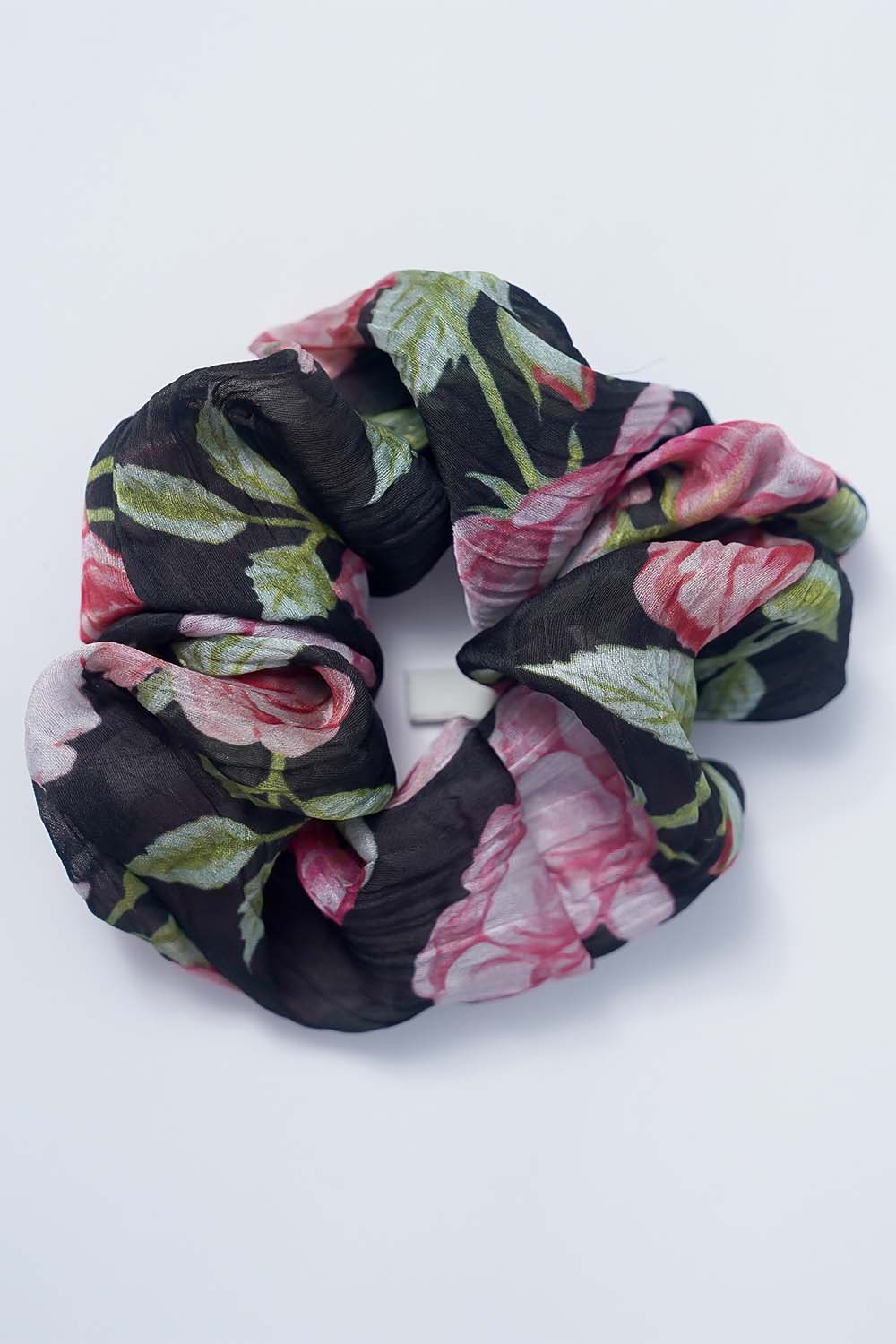Rose scrunchie for girls