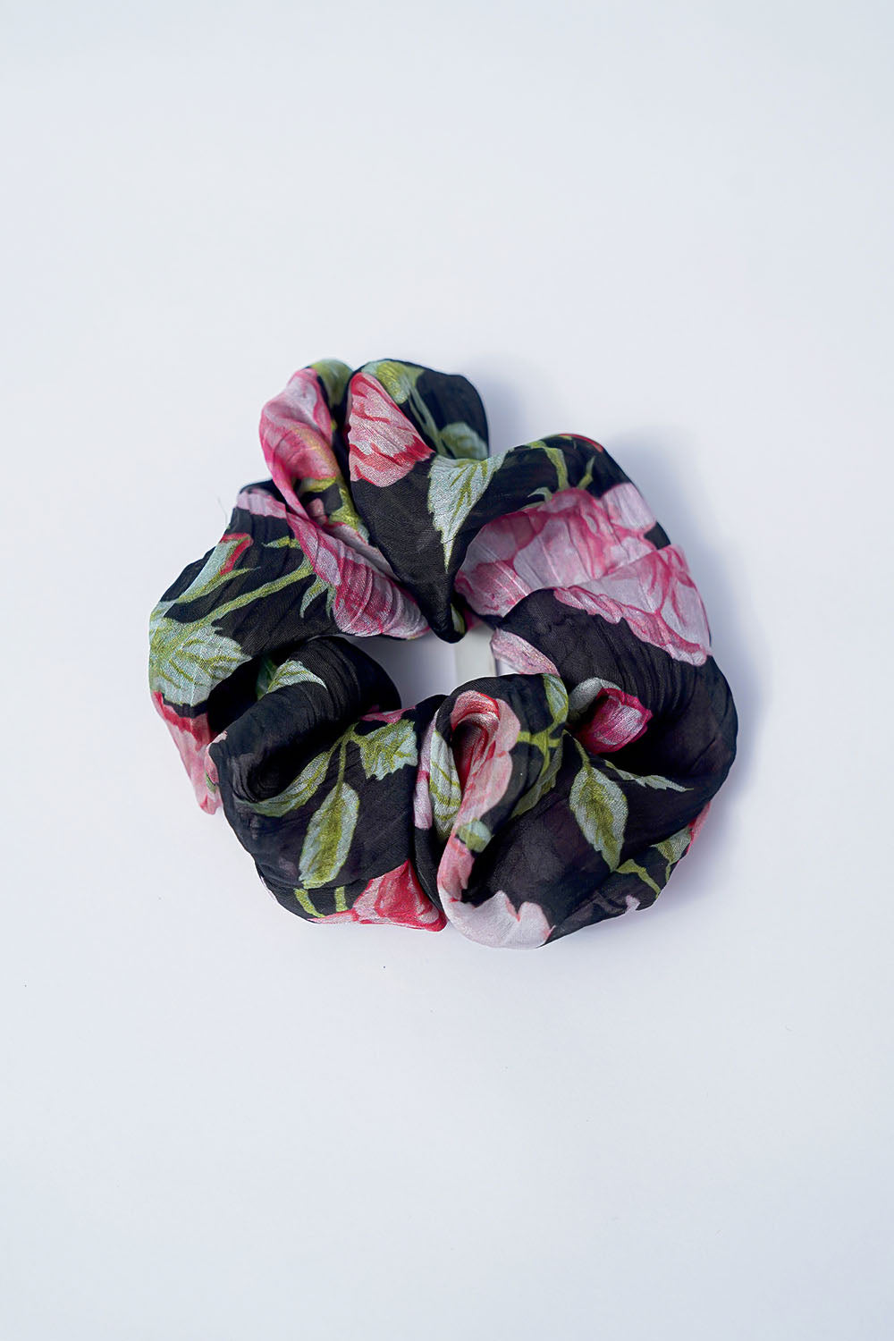 Rose scrunchie for girls