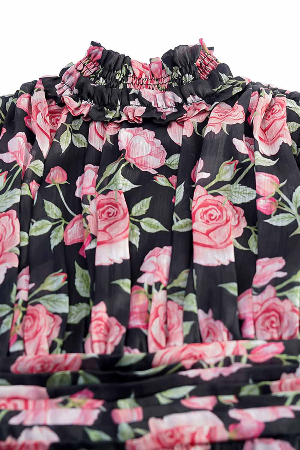 Long Shirred Dress for Girls