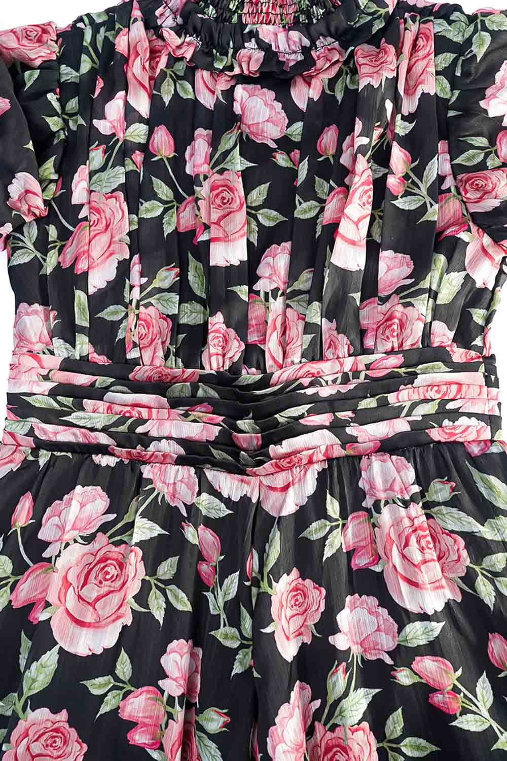 Long Shirred Dress for Girls