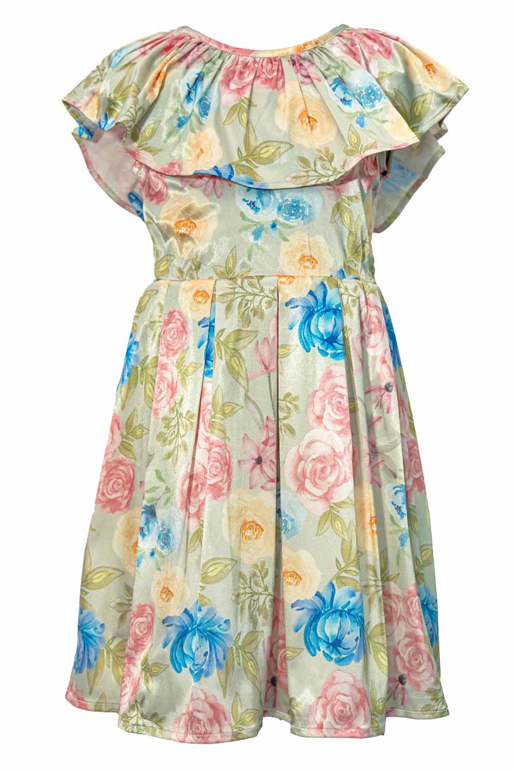 Satin Bow Dress for girls