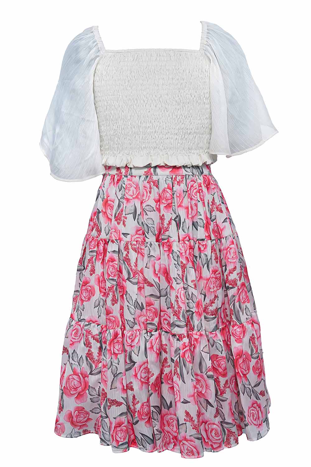 Top & Skirt Set for Girls