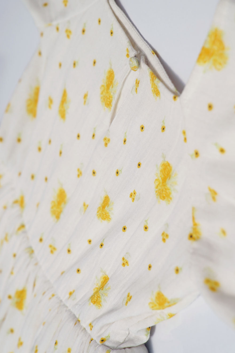 Girls Printed Lace Dress