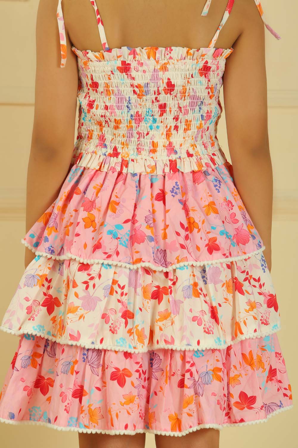 Jolly Print Panel Dress