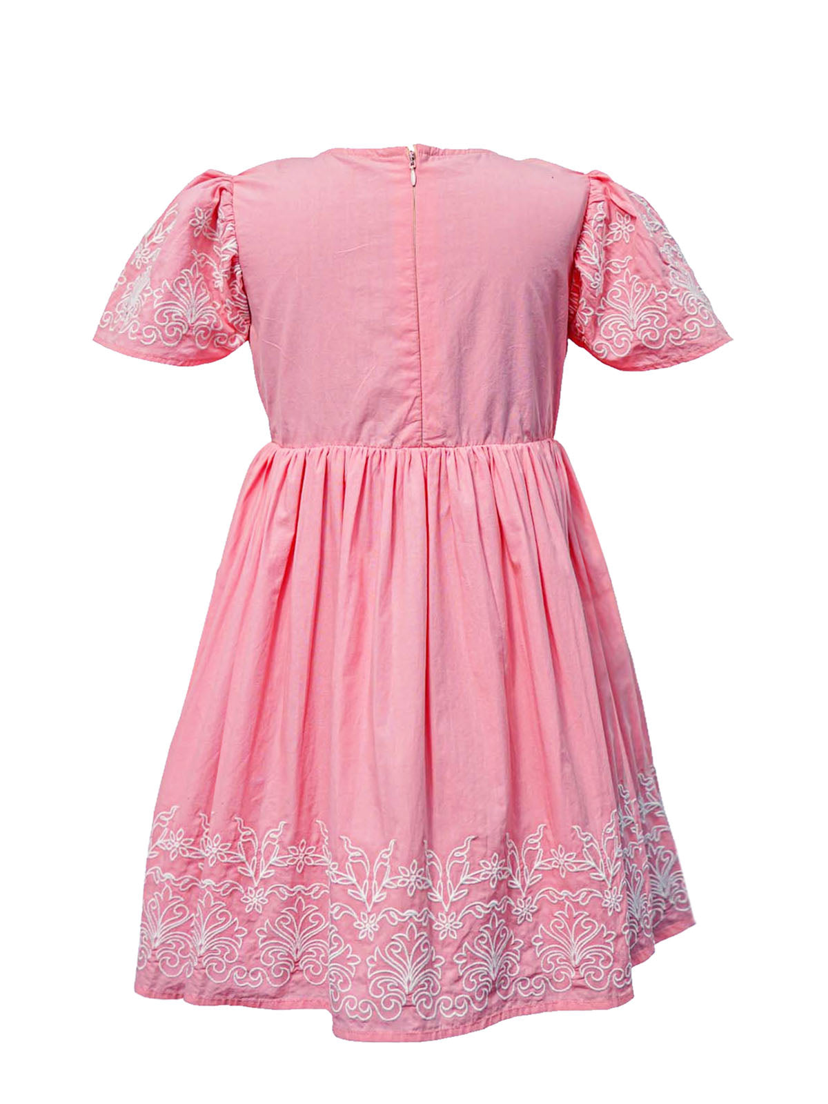 Girls Embroidered Dress